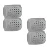 4 Pack Jawline Exerciser for Men Women Jaw Trainer Shaper Sagging Skin Double Chin Reducer with 3 Resistance Levels for Beginners Intermediate Expert