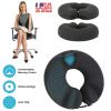 Donut Pillow Seat Cushion Memory Foam Donut Chair Cushions Ergonomic Seat Cushion Pad for Coccyx Prostate Sciatica Pelvic Floor Pressure Sores Office