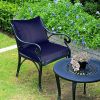 Outdoor Seat Cushion Set Waterproof Patio Furniture Cushion and Back Pillow Fade Resistant Deep Seat Set Chair Pad with Removable Cover for Chair Sofa